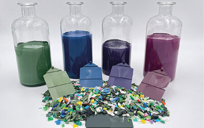 Rezyklat-Einfärbung leicht gemacht: MIT ROWASOL FLÜSSIGFARBEN RECYCELTEN KUNSTSTOFF ALLER ART EFFIZIENT EINFÄRBEN