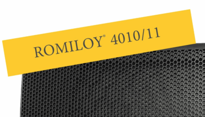 Für Sound, der sich sehen lassen kann: ROMILOY® 4010/11